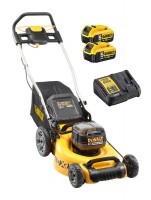 Dewalt DCMW564P2-GB 2 x 18V XR Brushless 48cm Lawn Mower with 2 x 5.0Ah Batteries & Charger £499.95